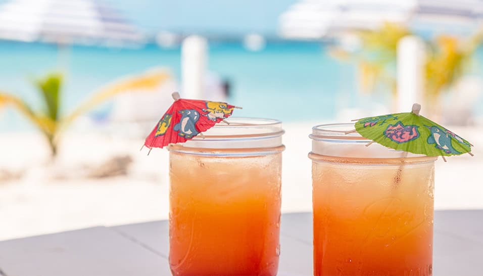 Cocktails inside and out