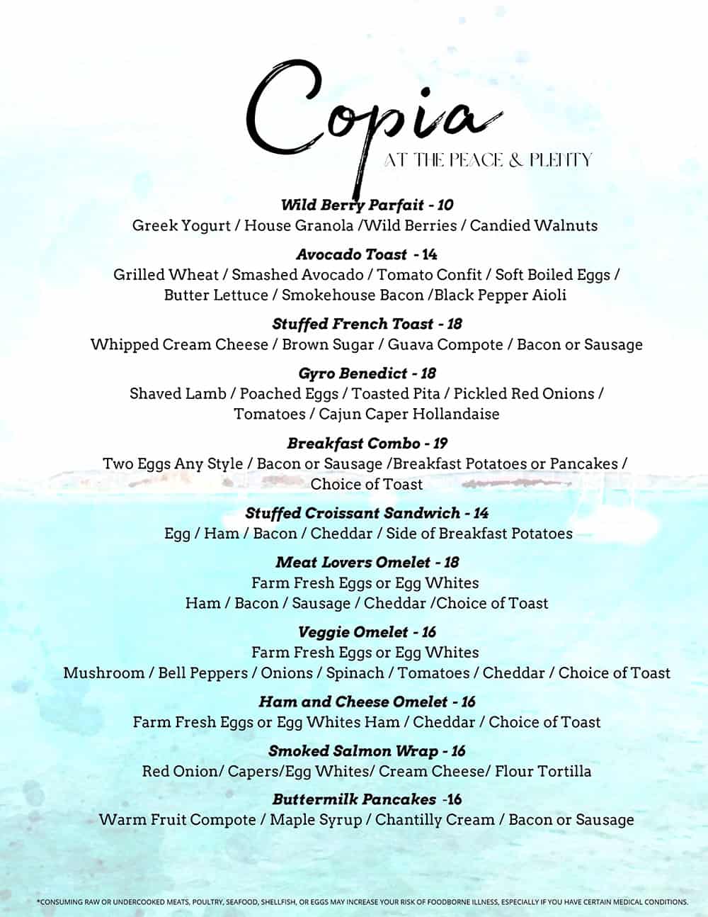 breakfast - Peace & Plenty Resort, Georgetown, Exuma Beach Rentals